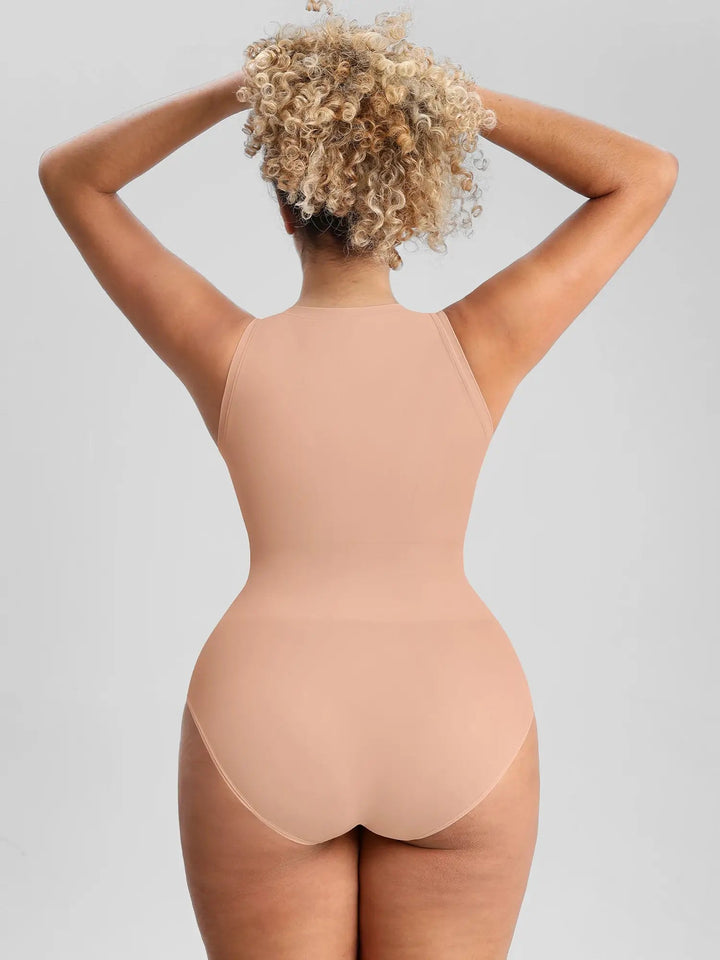 Body Gainant Col Rond Sans Manches