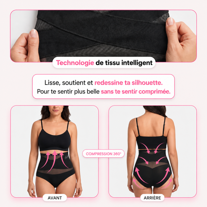 Culotte Gainante Taille Haute