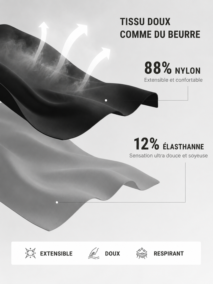 Body Gainant Col Rond Sans Manches