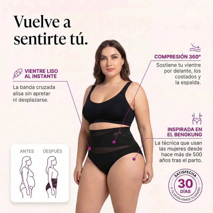 Culotte Gainante Taille Haute · Spécial Post-Partum
