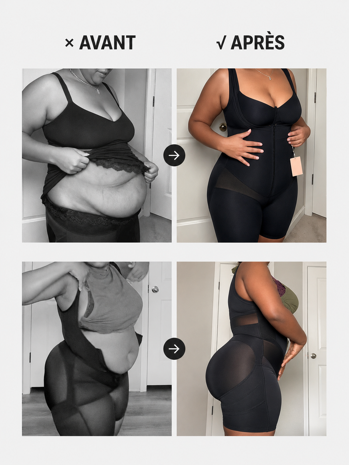 Body Gainant U-Shape Ventre Plat et Fessiers